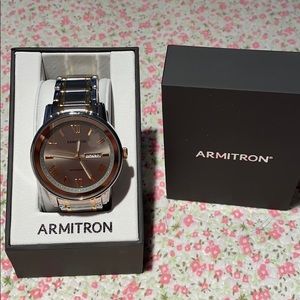 Brand new (NWOT) Armitron men’s watch.